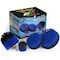 Drill Brush Power Scrubber By Useful Products 7 in W 5 in L Brush, Blue B-S-542O-QC-DB - alternate 1